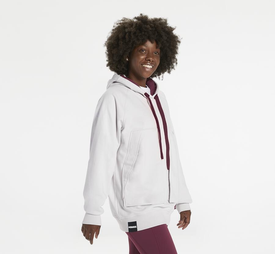 Hoka One One Hoodie Dames - Bondi - Wit - QD0398175